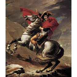 Jacques-Louis DAVID - Napoléon traversant les Ales