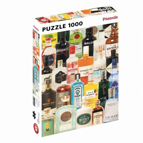 Puzzle 1000 pièces - Gin