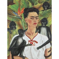 Puzzle 1000 pièces - Frida Kahlo autoportrait