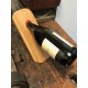 porte-bouteille en bois brut