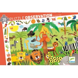 Puzzle d'observation : Jungle