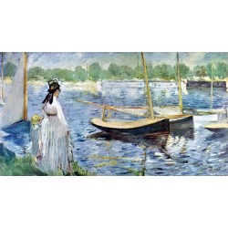 Édouard Manet - Les rives de la Seine à Argenteuil
