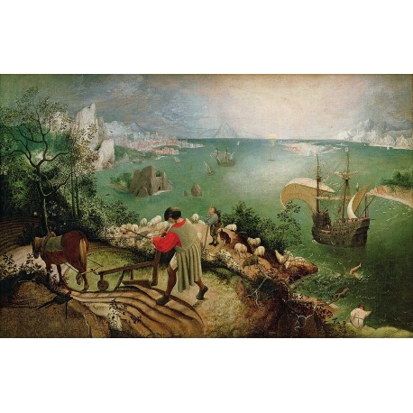 Pieter Breughel l'Ancien - La Chute d'Icare