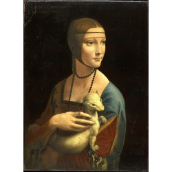 Leonardo Da Vinci - Femme avec Hermine