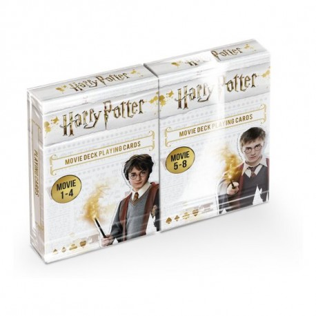 Coffret de 2 jeux de cartes sur les films Harry Potter