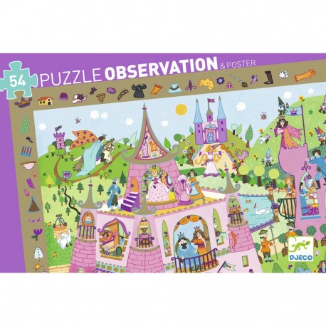 Puzzle d'observation - Princesses