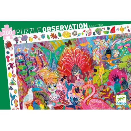 Puzzle d'Observation : Carnaval