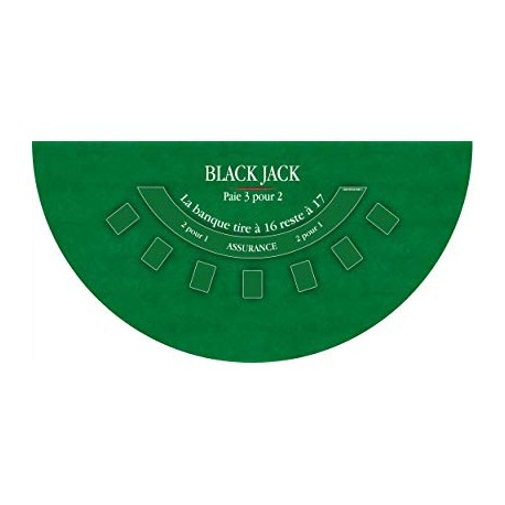 Tapis de Black Jack - Cœur de Pique Excellence