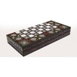 Backgammon luxe Nacré XL
