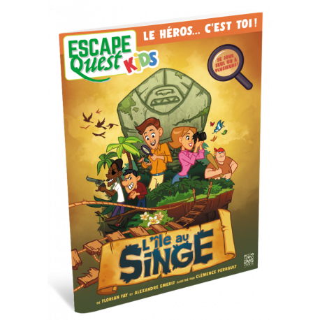 Escape quest Kids : l'Île au Singe