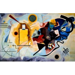 Wassily Kandinsky jaune rouge bleu