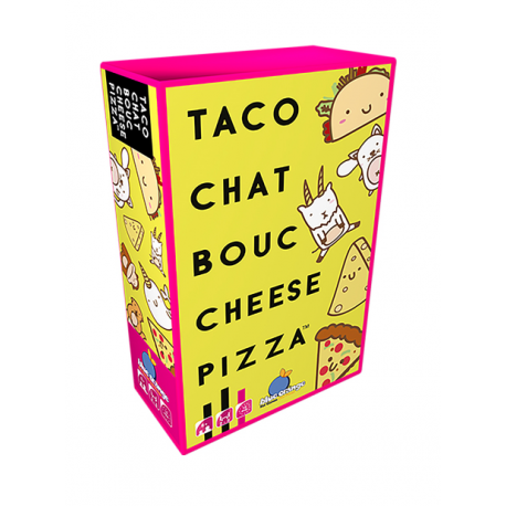 Taco chat bouc cheese pizza