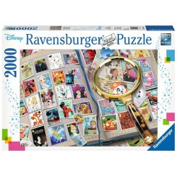 Puzzle 2000 pièces Mes Timbres Disney Préférés