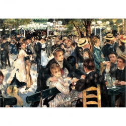 Pierre Auguste Renoir  - MOULIN DE LA GALETTE