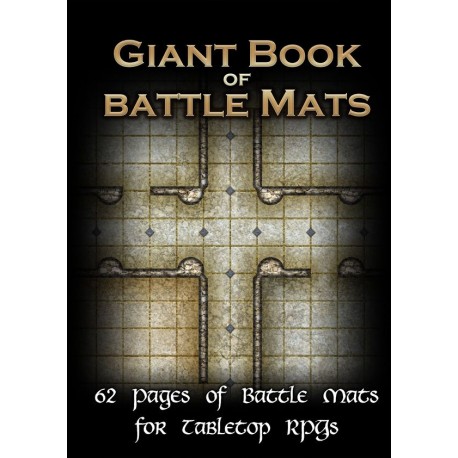 Livre plateau de jeu - GIANT Book of Battle Mats (taille A3)