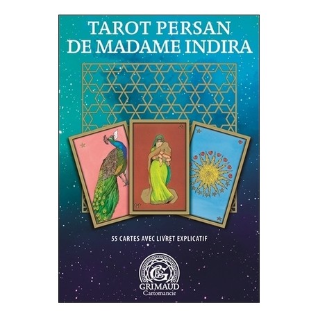 Tarot Persan de Madame Indira - Grimaud (Coffret Grimaud) (French Edition)
