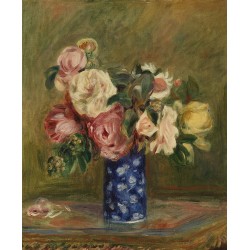 Pierre Auguste Renoir - Le bouquet de roses