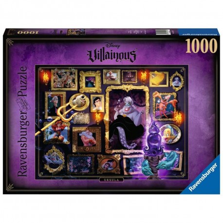 Puzzle 1000 pièces Villainous Disney Ursula