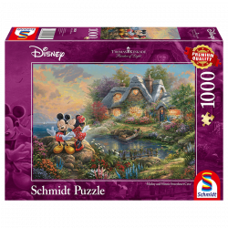 Puzzle 1000 pièces Disney Mickey & Minnie