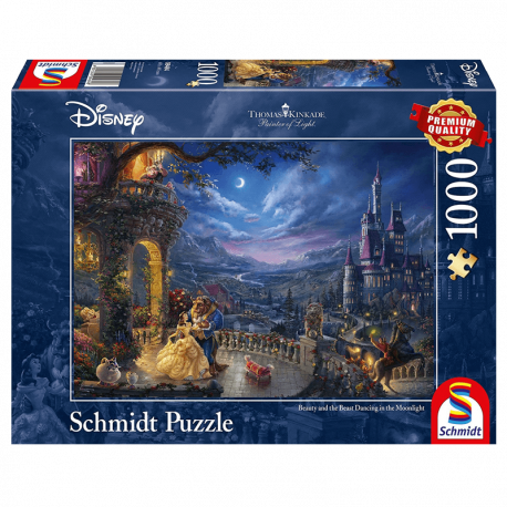 Puzzle 1000 pièces Disney La Belle et la Bête