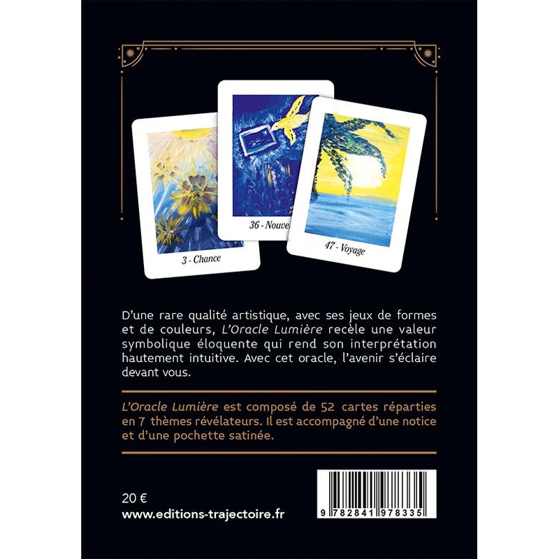 Oracle Belline coffret livre et le jeu officiel de 54 cartes - Au