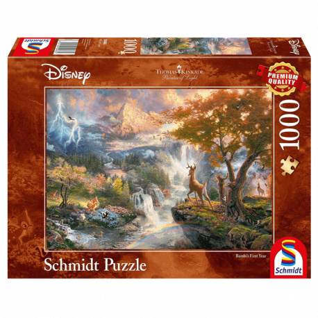 Puzzle 1000 pièces Disney Bambi