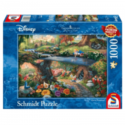 Puzzle 1000 pièces Disney Alice au pays des merveilles