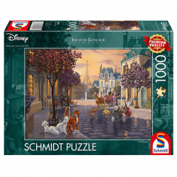 Puzzle 1000 pièces Disney Les aristochats