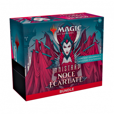 Magic The Gathering : Innistrad, Noce Ecarlate Bundle (8 boosters)