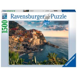 Puzzle 1500 pièces Vue sur les Cinque Terre