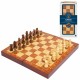 Jeu d'échecs pliable en bois - collection Deluxe