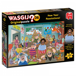 Wasgij Original 36 : Résolutions du Nouvel An