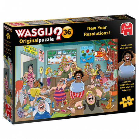 Wasgij Original 36 : New year resolutions