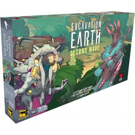 Excavation Earth extension Second wave