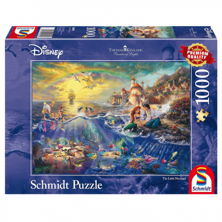 Puzzle 1000 pièces Disney la Petite Sirène