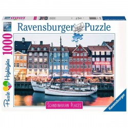 Puzzle 1000 pièces Copenhague, Danemark