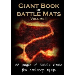 Livre plateau de jeu - GIANT Book of Battle Mats volume 2 (taille A3)