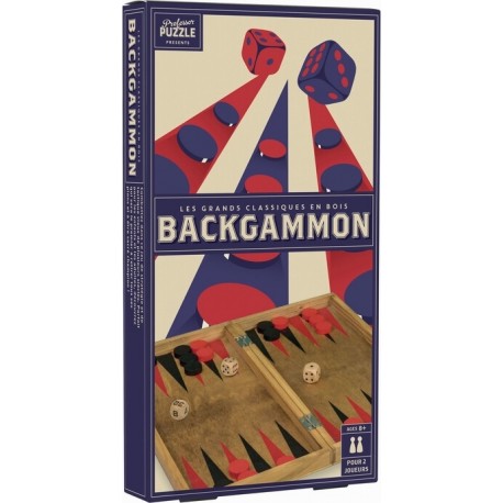 Backgammon bois vintage
