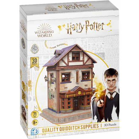 Puzzle 3D maquette Harry Potter - Accessoires de Quidditch