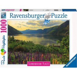 Puzzle 1000 pièces Fjord en Norvège