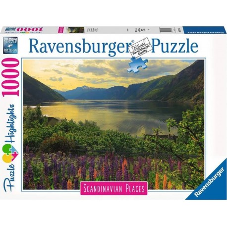 Puzzle 1000 pièces Fjord en Norvège