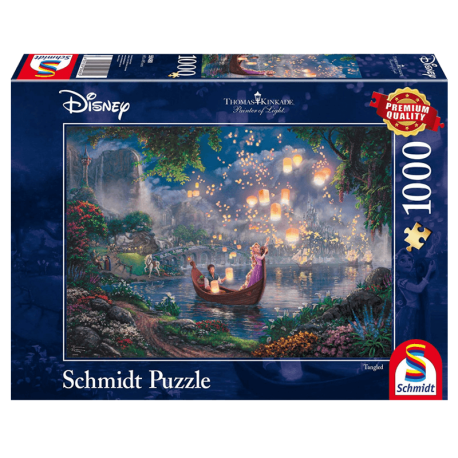 Puzzle 1000 pièces Disney Raiponce