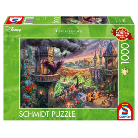 Puzzle 1000 pièces Disney Maléfique