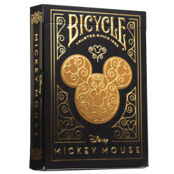 Bicycle Mickey Mouse Black & Gold