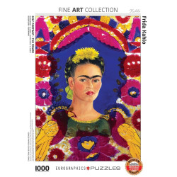 Frida Kahlo - Auto-portrait : le Cadre