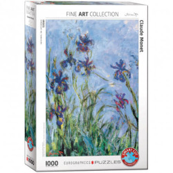 Claude Monet - Iris (détail)