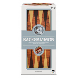 Backgammon pliable en bois