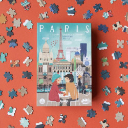 Puzzle Reversible  - Paris Ville Lumière