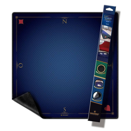 Tapis Prestige Wogamat bleu format tarot