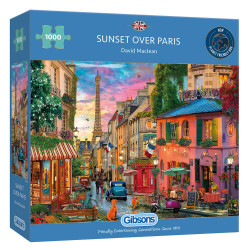 David MACLEAN - Sunset Over Paris